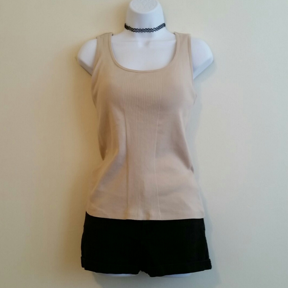 Geoffrey Beene Sport tan tank